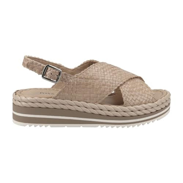 Pons quintana Sandalette 9783.T00, gelocht/geflochten, Beige, Damen im Sale